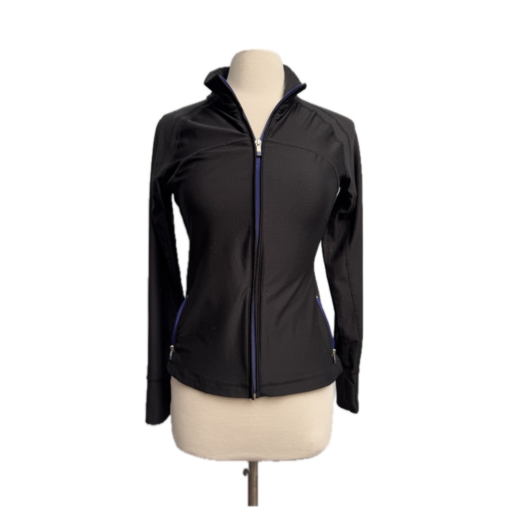 Gap Black Fitted Athletic Jacket - image 3